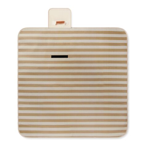 VINGA Alba GRS RPET picnic blanket small brown | No Branding | not available | not available | not available