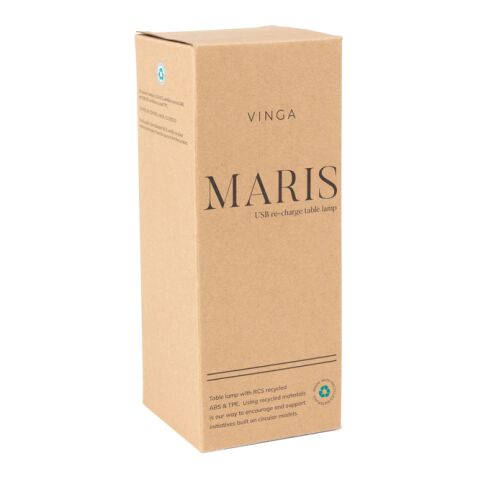 VINGA Maris RCS recycled ABS table lamp silver grey | No Branding | not available | not available
