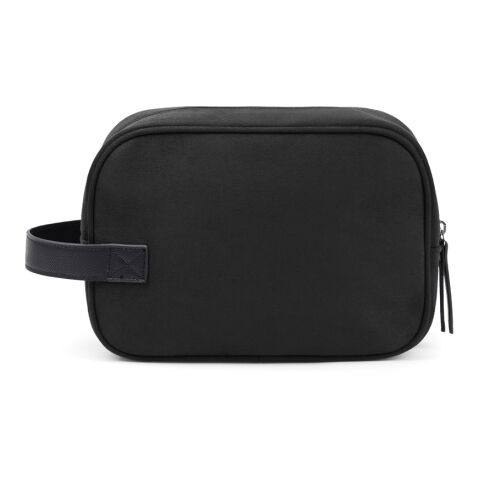 VINGA Marlow RCS recycled polyester toiletry bag black | No Branding | not available | not available