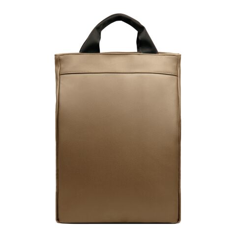 VINGA Bermond RCS recycled PU backpack brown | No Branding | not available | not available