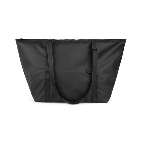 VINGA Livorno GRS recycled polyester weekend bag black | No Branding | not available | not available