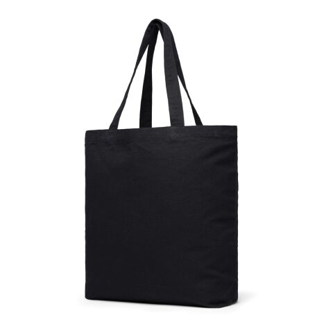 VINGA Hilo AWARE™ recycled canvas tote bag black | No Branding | not available | not available | not available