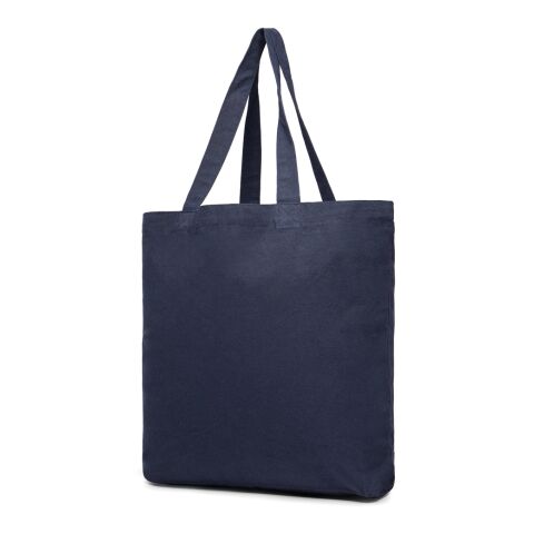 VINGA Hilo AWARE™ recycled canvas tote bag navy | No Branding | not available | not available | not available