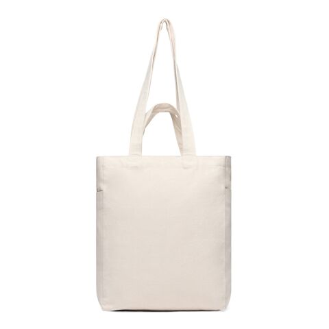 VINGA Hilo AWARE™ recycled canvas zip tote off white