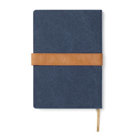 VINGA Bosler RCS recycled canvas note book navy | No Branding | not available | not available