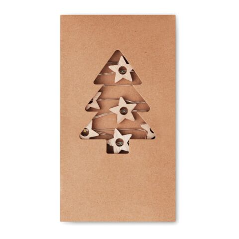 String with 20 star lights wood | No Branding | not available | not available | not available