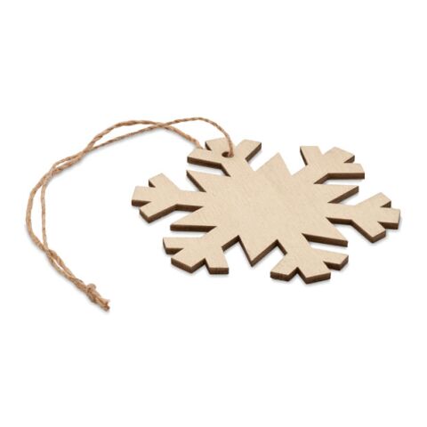 Snowflake Tree hanger wood | No Branding | not available | not available