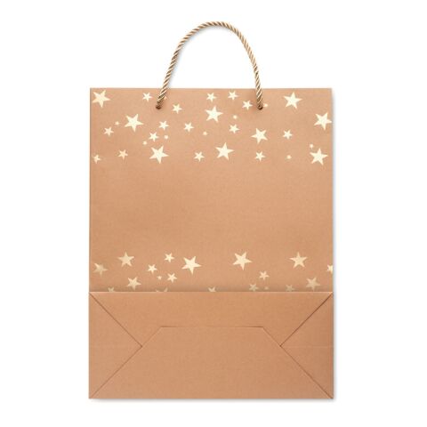 Gift paper bag with pattern gold | No Branding | not available | not available | not available
