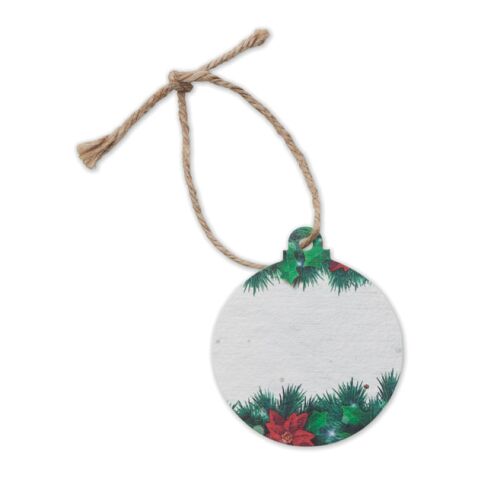 Seed paper Xmas ornament white | No Branding | not available | not available