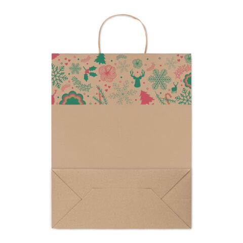 Gift paper bag large beige | No Branding | not available | not available | not available