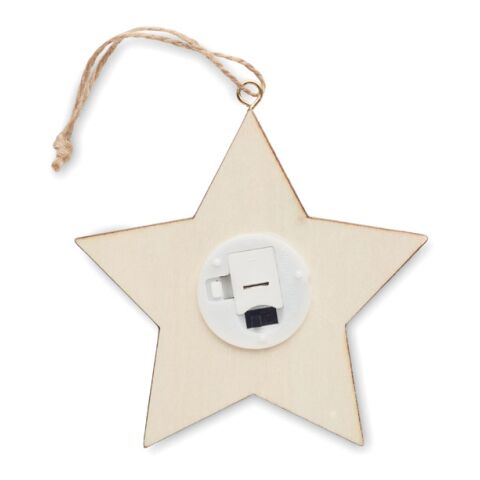 Star with light wood | No Branding | not available | not available