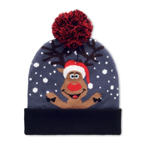 Christmas knitted beanie LED blue | No Branding | not available | not available | not available