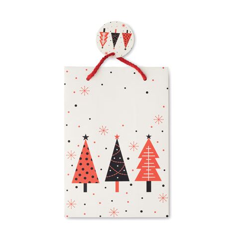 Gift paper bag small white | No Branding | not available | not available