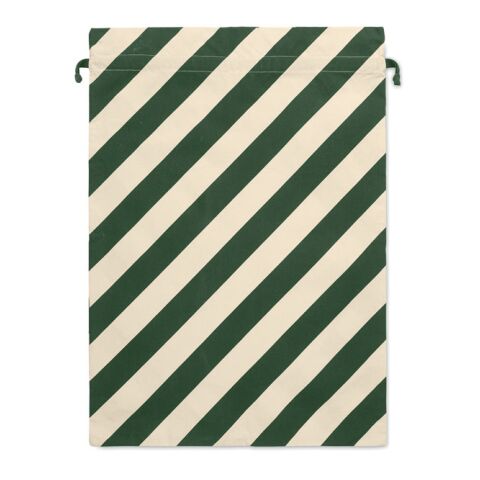 Large Santa cotton bag green | No Branding | not available | not available | not available