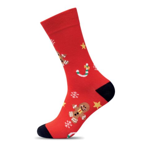 Pair of Christmas socks M red | No Branding | not available | not available | not available