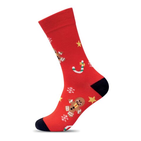 Pair of Christmas socks L red | No Branding | not available | not available | not available