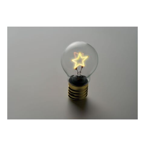 LED decorative bulb yellow