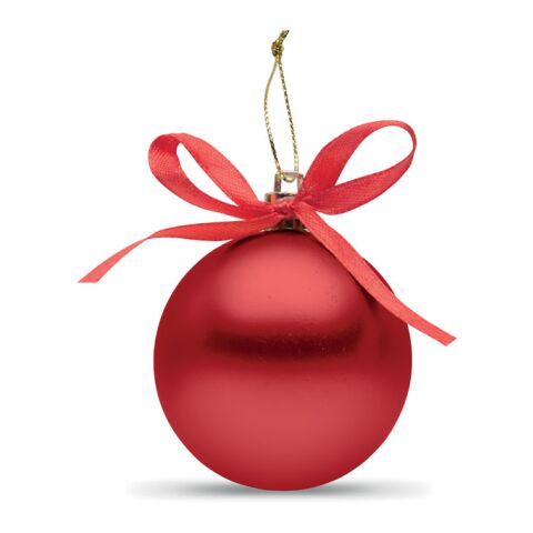 Christmas bauble gift box red