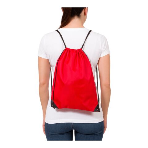 Drawstring bag– 210d Nylon Grey | Without Branding