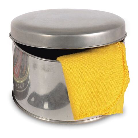 Shoe polish kit in tin box shiny silver | No Branding | not available | not available | not available