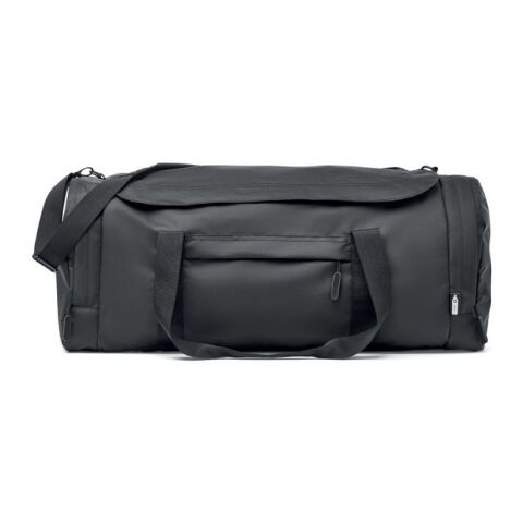 Large sports bag in 300D RPET black | No Branding | not available | not available | not available