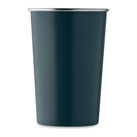 Recycled stainless steel cup navy blue | No Branding | not available | not available