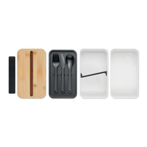 Recycled PP lunch box white | No Branding | not available | not available | not available