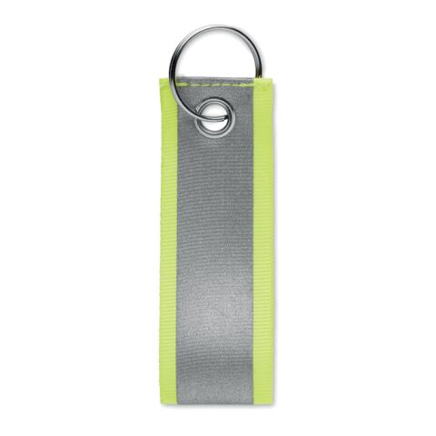 Reflective key ring neon yellow | No Branding | not available | not available | not available