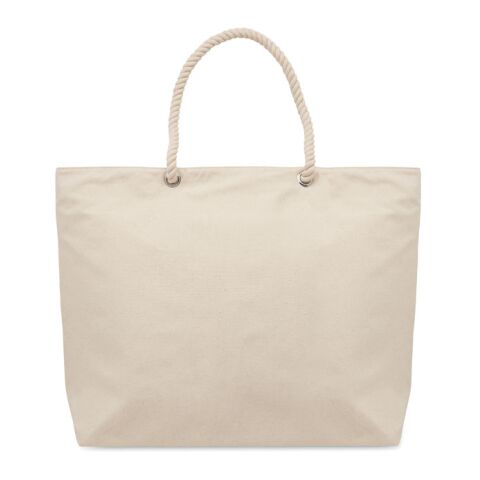 Beach cooler bag in cotton beige | No Branding | not available | not available | not available