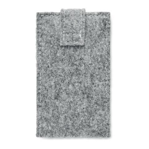 RPET felt 6 piece manicure set grey | No Branding | not available | not available | not available