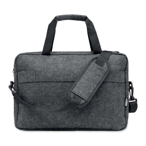 15 inch RPET felt laptop bag grey | No Branding | not available | not available | not available