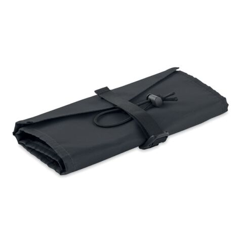 210RPET travel cable organizer black | No Branding | not available | not available | not available