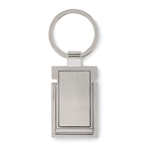 Metal key ring phone stand silver | No Branding | not available | not available | not available