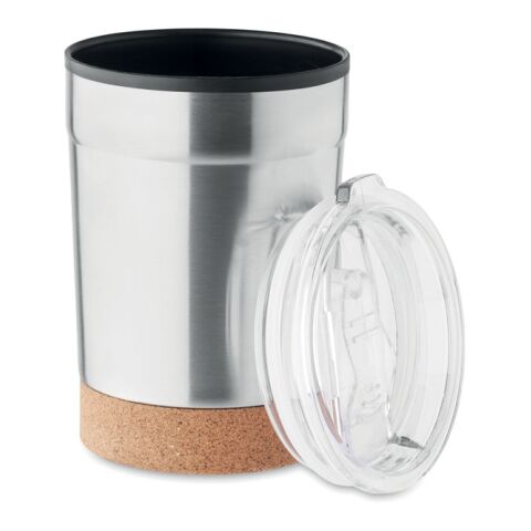 Double wall tumbler 300ml matt silver | No Branding | not available | not available | not available