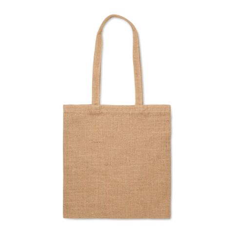 Jute long handled shopping bag beige | No Branding | not available | not available | not available