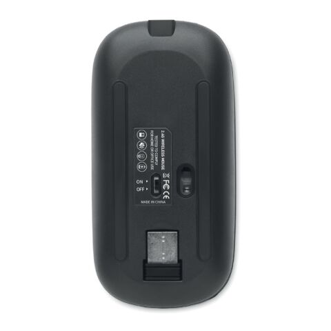 Rechargeable wireless mouse black | No Branding | not available | not available