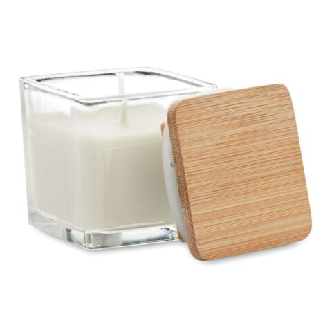 Squared fragranced candle 50gr white | No Branding | not available | not available | not available