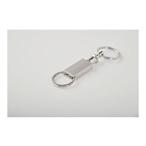 Pull apart split key ring matt silver | No Branding | not available | not available | not available