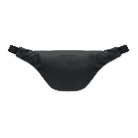 Soft PU waist bag black | No Branding | not available | not available
