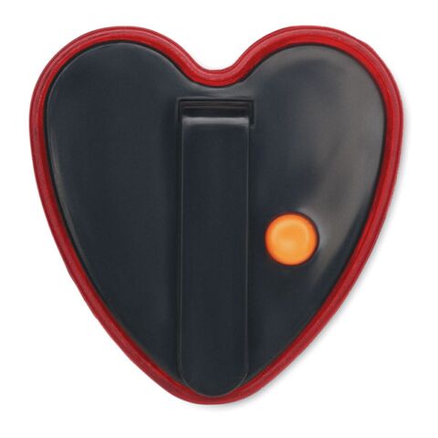 Heart shaped reflector light red | No Branding | not available | not available