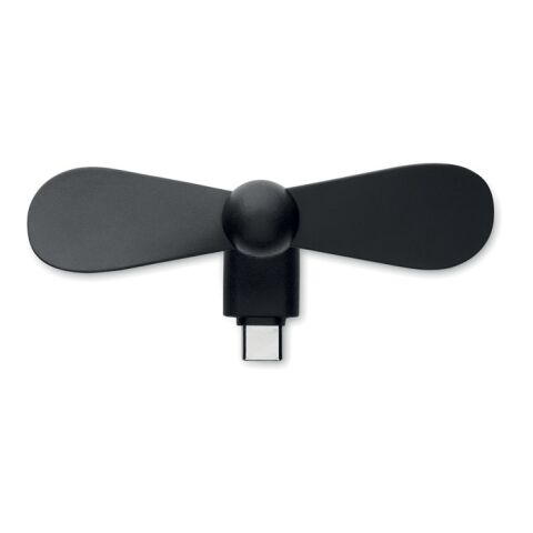 Portable USB-C fan black | No Branding | not available | not available
