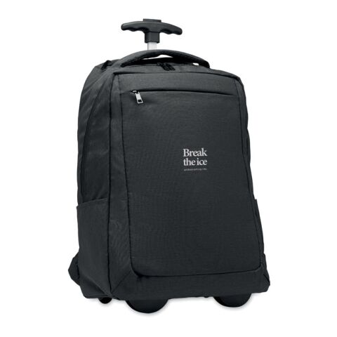 600D RPET backpack trolley black | No Branding | not available | not available | not available