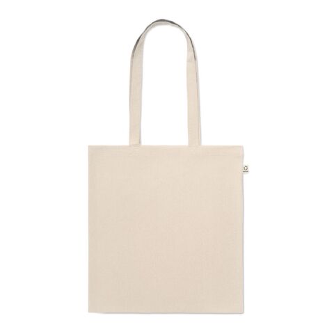 Recycled cotton shopping bag beige | No Branding | not available | not available | not available