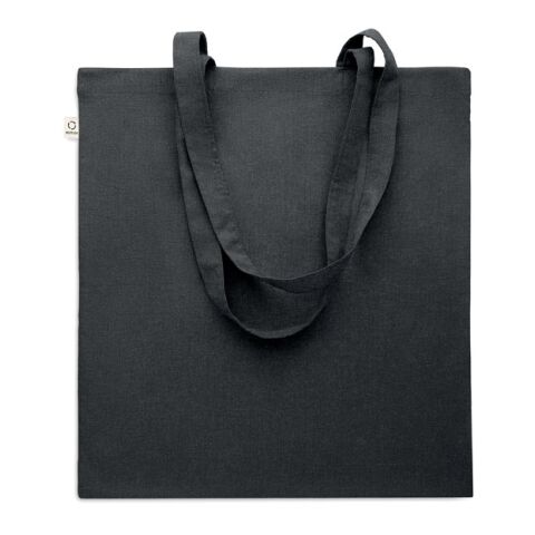 Recycled cotton shopping bag black | No Branding | not available | not available | not available