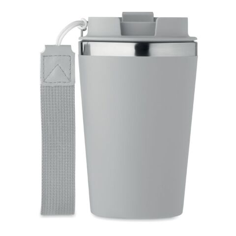Double wall tumbler 350 ml grey | No Branding | not available | not available | not available