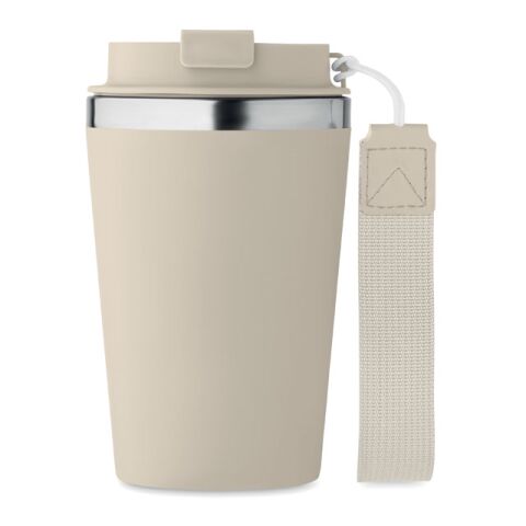 Double wall tumbler 350 ml beige | No Branding | not available | not available | not available