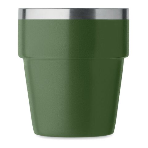 Double wall tumbler 250 ml Dark green