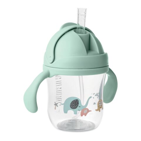 Baby sippy cup in Tritan. Mint Green | No Branding | not available | not available