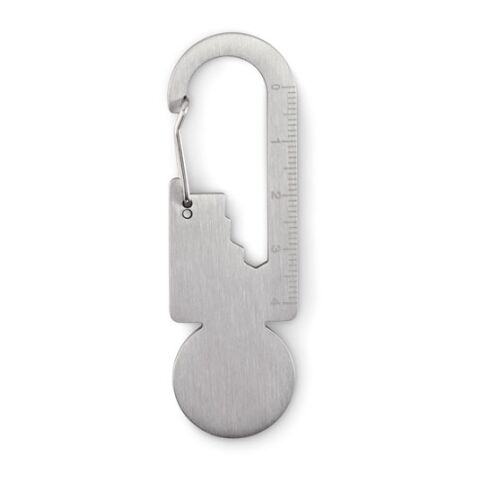 Multifunctional key ring token silver | No Branding | not available | not available