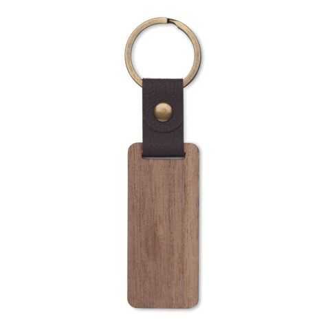 Key ring in walnut and PU wood | No Branding | not available | not available | not available